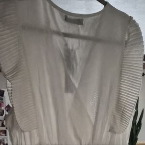 Allegra K Cream Maxi Dress